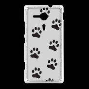 Coque Sony Xpéria SP pattes de chats/chiens 2