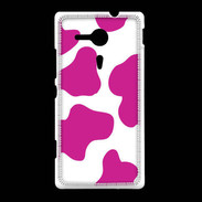 Coque Sony Xpéria SP vache rose