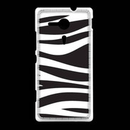 Coque Sony Xpéria SP zèbre