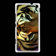 Coque Sony Xpéria SP Œil du tigre PB 1