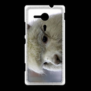 Coque Sony Xpéria SP portrait de lama PB 1
