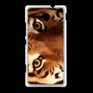 Coque Sony Xpéria SP Oeil de tigre PB 2