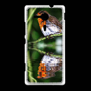 Coque Sony Xpéria SP DP oiseau mirroir