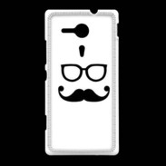 Coque Sony Xpéria SP moustache 1