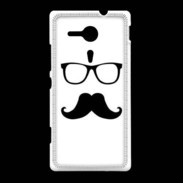 Coque Sony Xpéria SP moustache 3