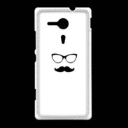 Coque Sony Xpéria SP moustache 4