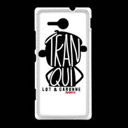 Coque Sony Xpéria SP Adishatz Humour Lot & Garonne