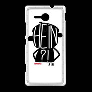 Coque Sony Xpéria SP Adishatz Humour Ain