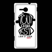 Coque Sony Xpéria SP Adishatz Humour Loir et Cher