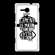 Coque Sony Xpéria SP Adishatz Humour Doubs