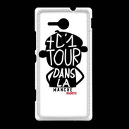 Coque Sony Xpéria SP Adishatz Humour Manche