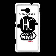 Coque Sony Xpéria SP Adishatz Humour Cote d'Armor