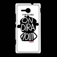 Coque Sony Xpéria SP Adishatz Humour Finistere