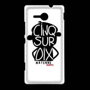 Coque Sony Xpéria SP Adishatz Humour Mayenne