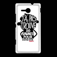 Coque Sony Xpéria SP Adishatz Humour Morbihan