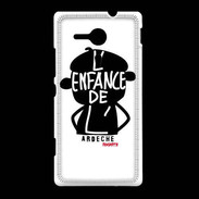 Coque Sony Xpéria SP Adishatz Humour Ardèche 2