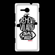 Coque Sony Xpéria SP Adishatz Humour Jura