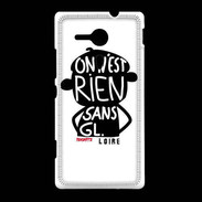 Coque Sony Xpéria SP Adishatz Humour Loire