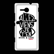 Coque Sony Xpéria SP Adishatz Humour Maine et Loire
