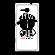Coque Sony Xpéria SP Adishatz Humour Marne