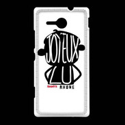 Coque Sony Xpéria SP Adishatz Humour Rhone