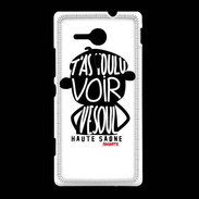 Coque Sony Xpéria SP Adishatz Humour Haute Saone