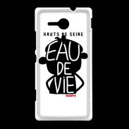 Coque Sony Xpéria SP Adishatz Humour Hauts de Seine