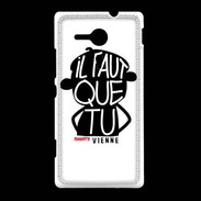 Coque Sony Xpéria SP Adishatz Humour Vienne