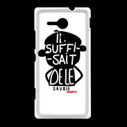 Coque Sony Xpéria SP Adishatz Humour Savoie