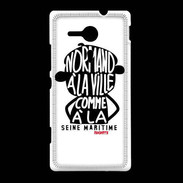 Coque Sony Xpéria SP Adishatz Humour Seine Maritime