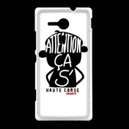 Coque Sony Xpéria SP Adishatz Humour Haute Corse