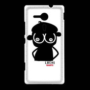 Coque Sony Xpéria SP Adishatz Humour Loche