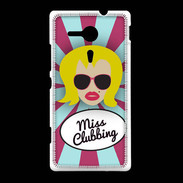Coque Sony Xpéria SP Miss Clubbing Blonde