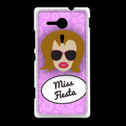 Coque Sony Xpéria SP Miss Fiesta Rousse