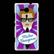Coque Sony Xpéria SP Mister Beau gosse Roux