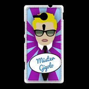 Coque Sony Xpéria SP Mister Gigolo Blond