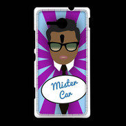 Coque Sony Xpéria SP Mister Car Black