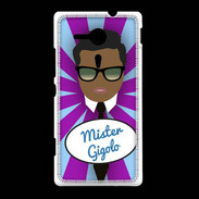 Coque Sony Xpéria SP Mister Gigolo Black