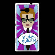 Coque Sony Xpéria SP Mister Swag Roux