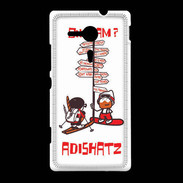 Coque Sony Xpéria SP Adishatz Check Hiver G
