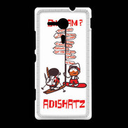 Coque Sony Xpéria SP Adishatz Check M