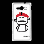 Coque Sony Xpéria SP Adishatz J'aime pas Facebook