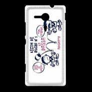 Coque Sony Xpéria SP Adishatz La passe
