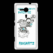 Coque Sony Xpéria SP Adishatz Placage rugby