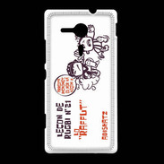 Coque Sony Xpéria SP Adishatz Raffut au rugby