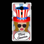 Coque Sony Xpéria SP Miss USA Rousse