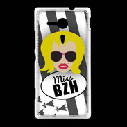 Coque Sony Xpéria SP Miss Bretagne Blonde