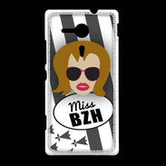 Coque Sony Xpéria SP Miss Bretagne Rousse