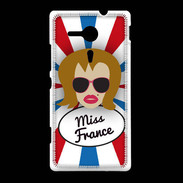 Coque Sony Xpéria SP Miss France Rousse