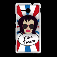 Coque Sony Xpéria SP Miss France Brune